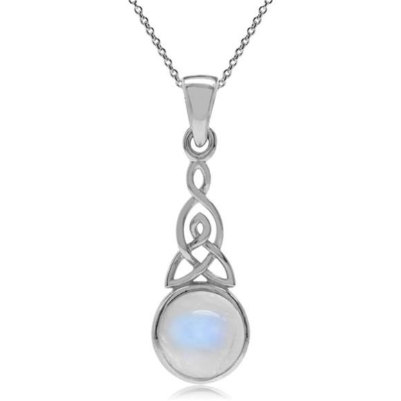 Orecchini A Zampa Di Cane In Argento Sterling 925 Con Pietra Di Luna - Borchie Ipoallergeniche Per Amanti Degli Animali - Regalo Per Donne E Ragazze - 4